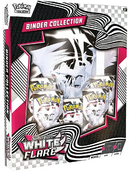 POKEMON TCG - SCARLET & VIOLET WHITE FLARE BINDER COLLECTION - EN